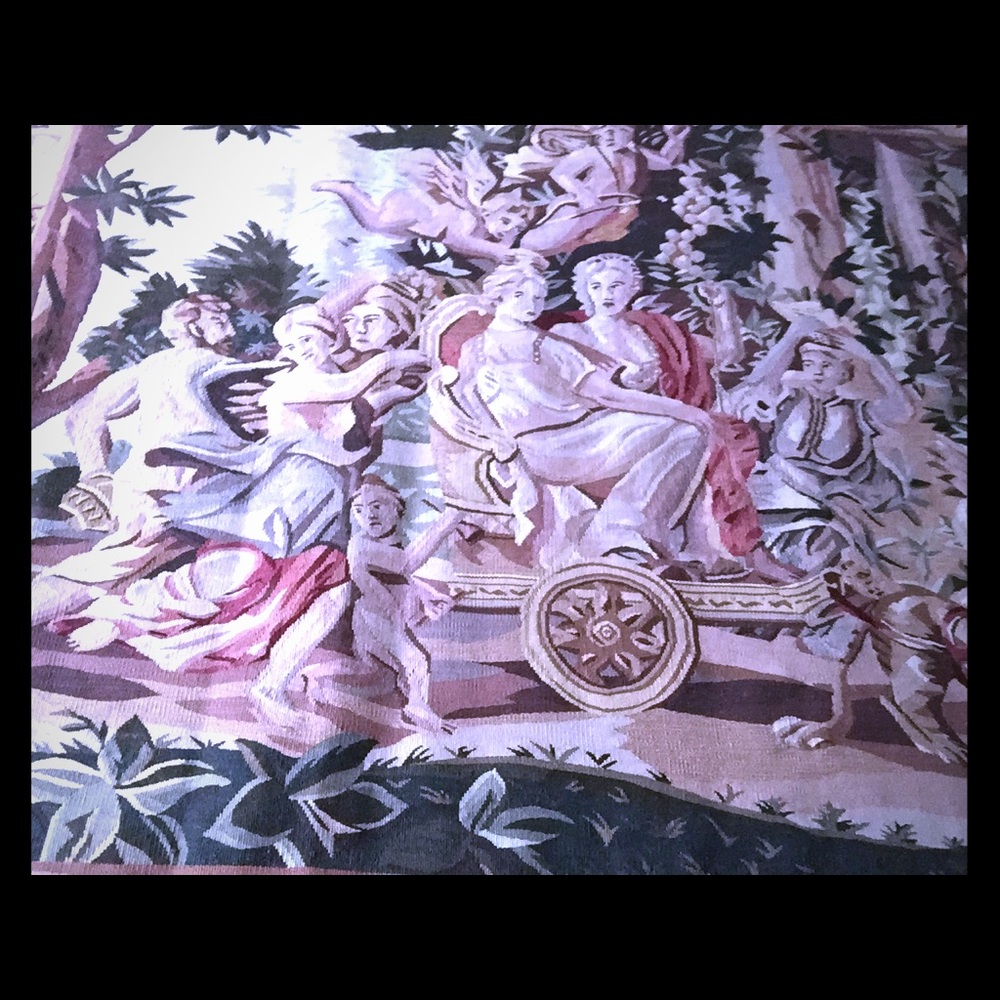 Hand woven tapestry